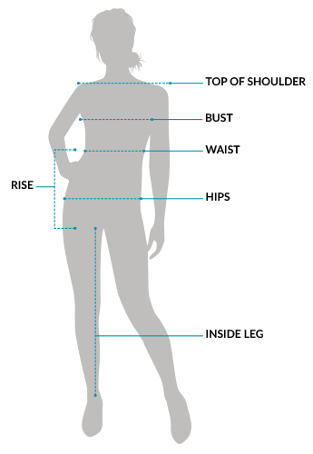 Womens Size Guide - Measurement Information